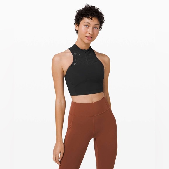 lululemon athletica Other - Lululemon Unleash Strength Bra Medium Support B/C Cup in Black Size 4 Activewear